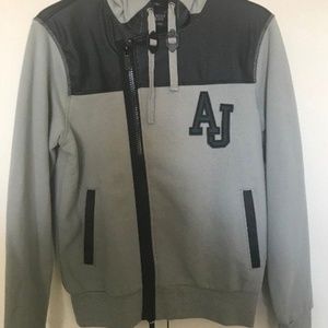 ARMANI JEANS COMFORT FULL ZIP HOODIE